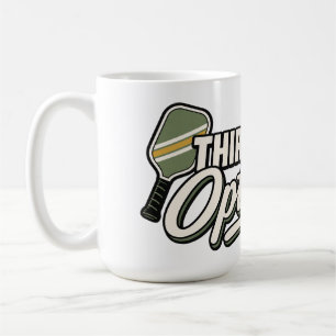 Tasse de cadeau de pickleball Troisième tir opti