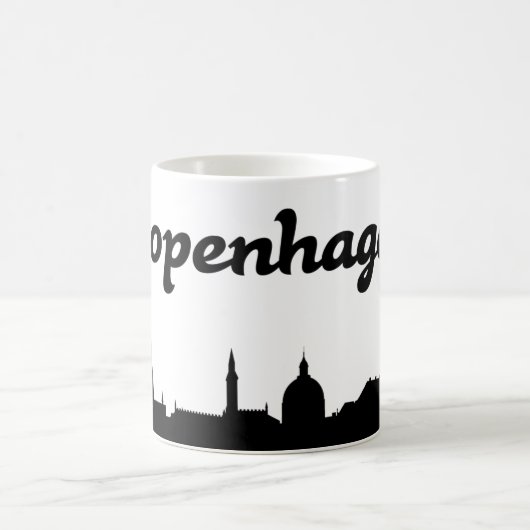 Tasse de cadeau de point de repère de Copenhague (Centre)