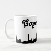 Tasse de cadeau de point de repère de Copenhague (Gauche)