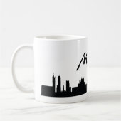Tasse de cadeau de point de repère de Madrid, (Gauche)