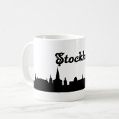 Tasse de cadeau de point de repère de Stockholm (Devant gauche)