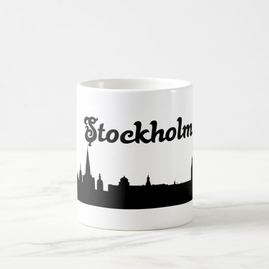 Tasse de cadeau de point de repère de Stockholm (Centre)