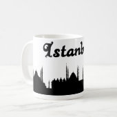 Tasse de cadeau de point de repère d'Istanbul (Devant gauche)