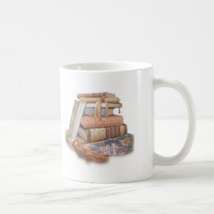 Tasse de cadeau de professeur de bibliothèque de