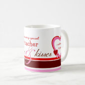 Tasse de cadeau de Saint-Valentin pour le (Devant droit)