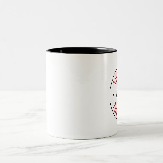 Tasse de cadeau d'obtention du diplôme (Centre)