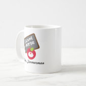 Tasse de cadeau personnalisée par infirmière (Devant gauche)