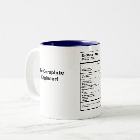 Tasse de cadeau pour une Software Engineer (Devant gauche)