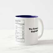 Tasse de cadeau pour une Software Engineer (Devant droit)