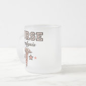 Tasse de caducée d'infirmière de dialyse (Devant gauche)