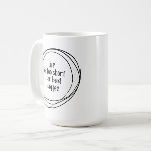 tasse de café (Devant gauche)