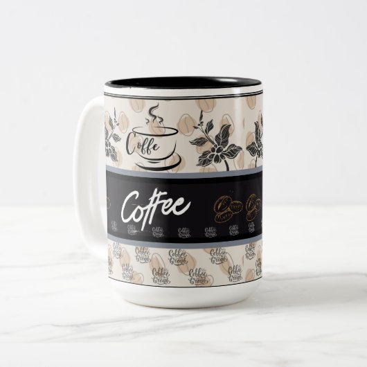 tasse de café (Devant gauche)