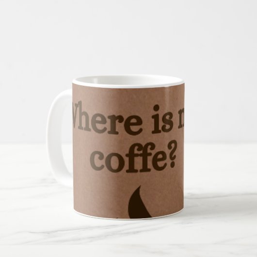 tasse de café (Devant gauche)