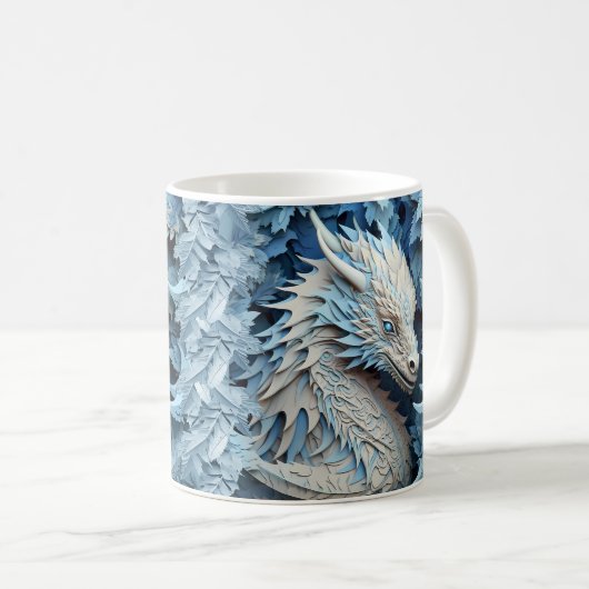 tasse de café 11oz dragon (Devant droit)