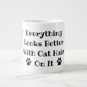tasse de café à cheveux de chat (Devant)