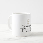 Tasse de café à citation motivante minimale (Devant gauche)
