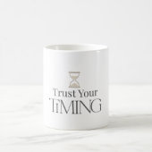 Tasse de café à citation motivante minimale (Centre)