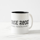 Tasse de café à deux tons (Devant droit)