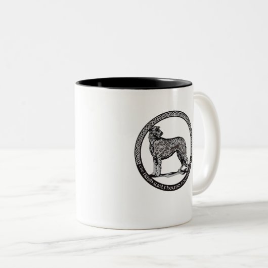 Tasse de café à deux tons (Devant droit)