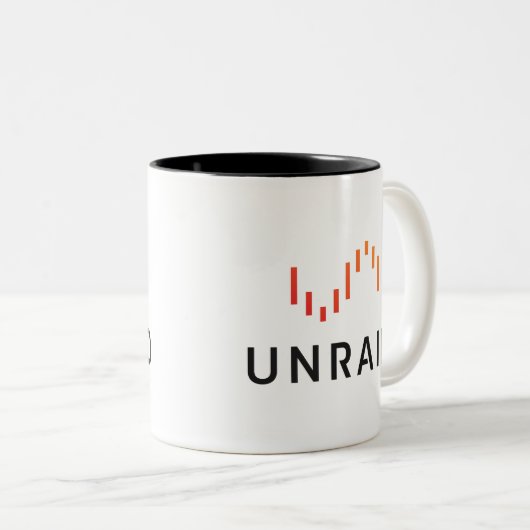 Tasse de café à deux tons (Devant droit)