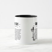 TASSE DE CAFÉ À DEUX TONS POUR FILLE DES GALATES 3 (Centre)