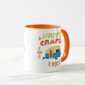 Tasse de café à double face de profondément (Devant droit)