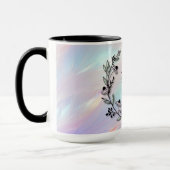 Tasse de café à fleur minimale (Gauche)