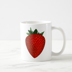tasse de café à la fraise