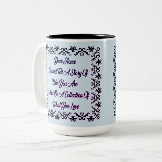 Tasse de café à la maison de citation (Devant gauche)