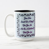 Tasse de café à la maison de citation (Gauche)