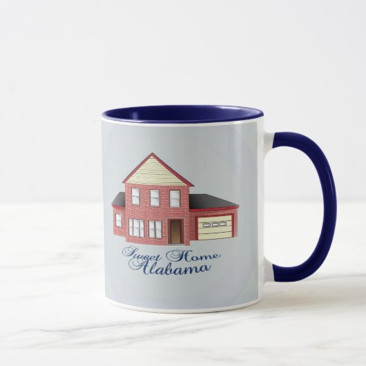 Tasse de café à la maison douce de l'Alabama (Droite)