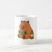 Tasse de café à lanterne capybara de lecture confo (Centre)