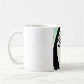 Tasse de café à l'art abstrait (Gauche)