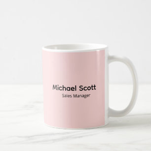 Tasse de café à logo d'entreprise personnalisé P