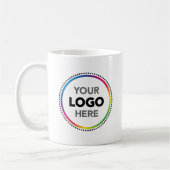 Tasse de café à logo personnalisé | Objets publici (Gauche)