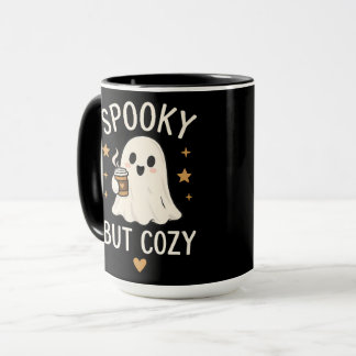 Tasse de café à motif Halloween fantôme effrayant