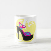 Tasse de café à talons hauts mode fantaisie (Centre)