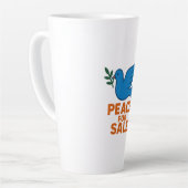 Tasse de café à thème de paix, mug de voyageur (Angle gauche)