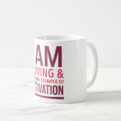 Tasse de café à typographie (Devant droit)