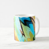 Tasse de café abstraite (Devant droit)