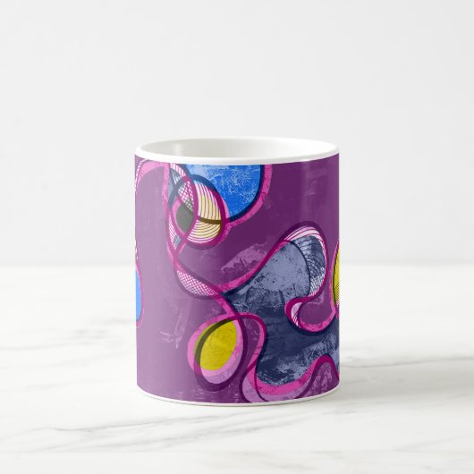 Tasse de café abstraite Chakra du cœur (version vi (Centre)