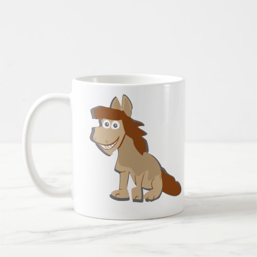 Tasse de café actionnée par cheval (Gauche)
