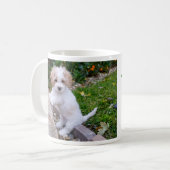 Tasse de café adorable de chiot (Devant gauche)