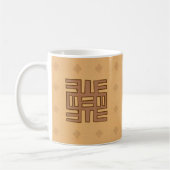 Tasse de café africaine de la connaissance (Gauche)