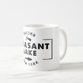 Tasse de café agréable de lac (Devant droit)