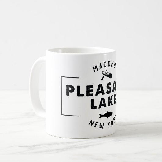 Tasse de café agréable de lac (Devant gauche)