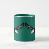 Tasse de café Aigle Américain Volant (Centre)