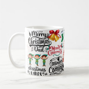 Tasse de café ambiance Noël à venir en hiver
