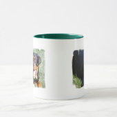 Tasse de café amicale de rottweiler (Centre)