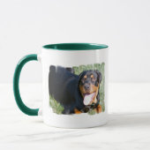 Tasse de café amicale de rottweiler (Gauche)